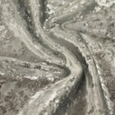 Stretch Velvet Foil Fabric