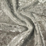 Stretch Velvet Foil Fabric