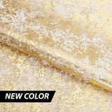 Stretch Velvet Foil Fabric
