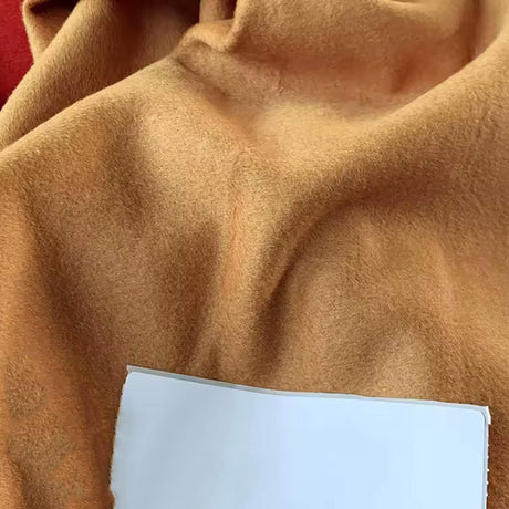 High End Thickened Autumn Winter Cashmere Wool Woolen Fabric Fabric Solid Color Wool Clothing DIY Cashmere Coat Fabric Low Price
