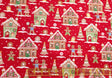 Quilting Cotton Gingerbread House Christmas Fabric Timeless Treasures