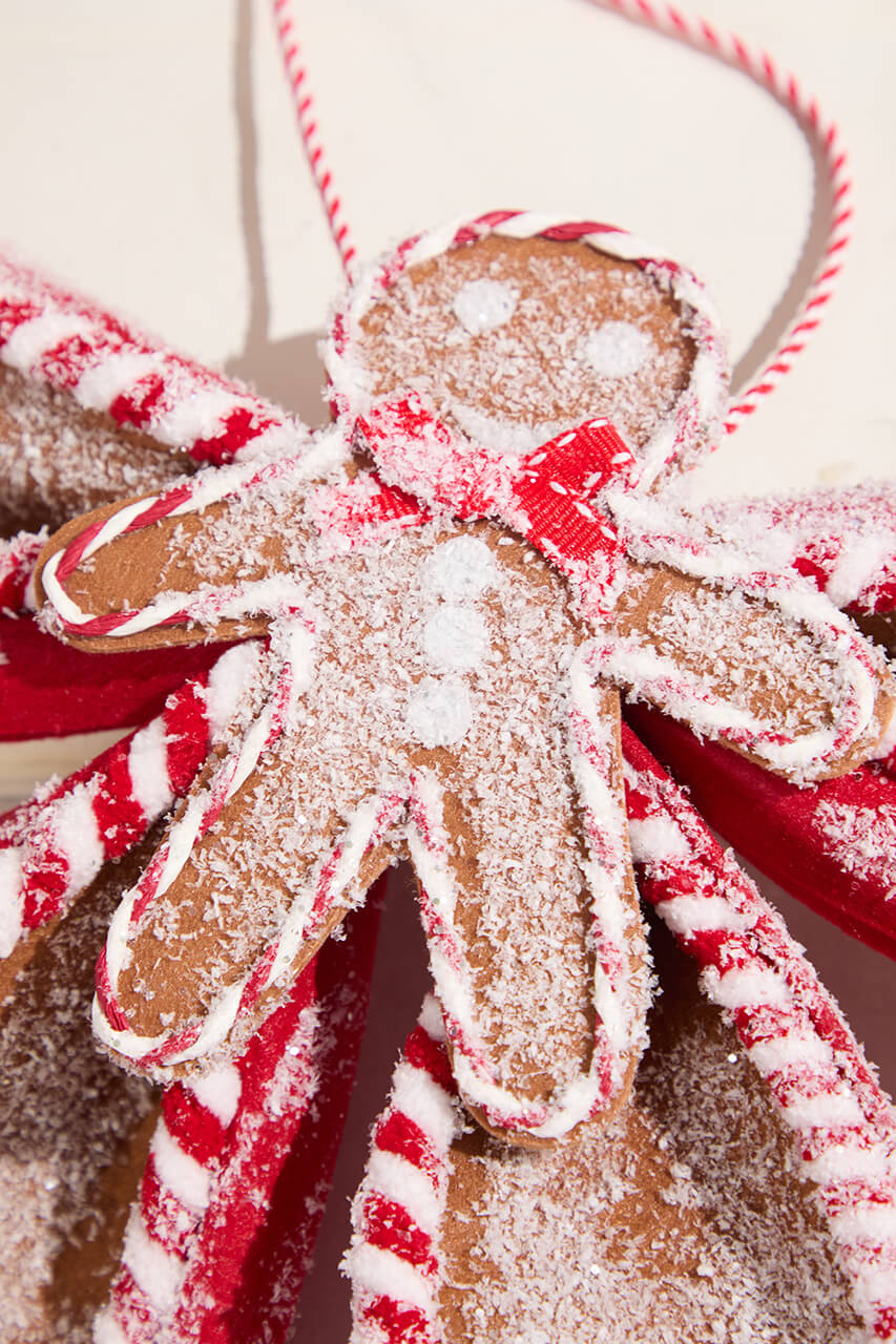 24" Sugar/Spice Gingerbread Bow