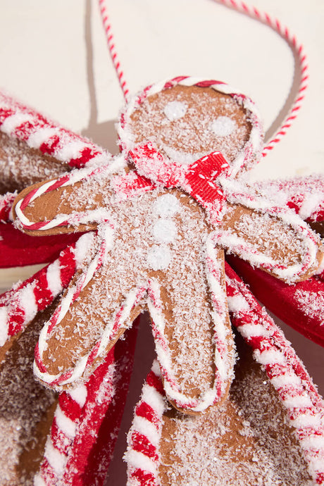 24" Sugar/Spice Gingerbread Bow