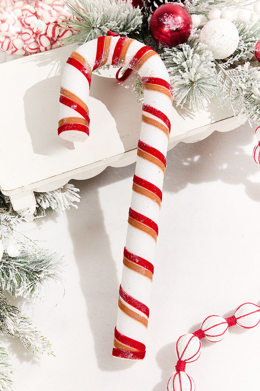 Gingerbread Candy Cane Ornament 18 Inch Christmas Decor