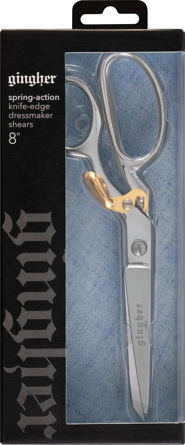 8in Knife Edge Spring Action Dressmaker Shears