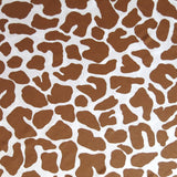 Swim Knit Nylon Spandex Giraffe Print