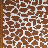 Swim Knit Nylon Spandex Giraffe Print