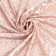Rose Gold Mini Glitz Sequin Mesh Fabric,