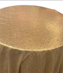 1 yarda de mantel redondo de lentejuelas Glitz, 120 pulgadas, poliéster brillante para bodas y eventos