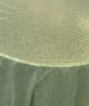 1 yarda de mantel redondo de lentejuelas Glitz, 120 pulgadas, poliéster brillante para bodas y eventos