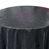 1 Yard Glitz Sequin Round Tablecloth 90 Inches Sparkle Polyester Cover for Party and Wedding Decor