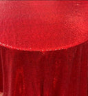 Mantel redondo con lentejuelas Glitz de 1 yarda, 90 pulgadas, poliéster duradero para fiestas y bodas