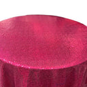Mantel redondo con lentejuelas Glitz de 1 yarda, 90 pulgadas, poliéster duradero para fiestas y bodas