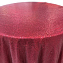 1 Yard Glitz Sequin Round Tablecloth 90 Inches Sparkle Polyester Cover for Party and Wedding Decor