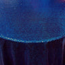1 Yard Glitz Sequin Round Tablecloth 90 Inches Sparkle Polyester Cover for Party and Wedding Decor