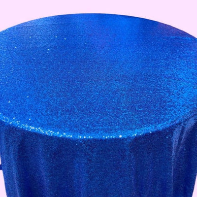 1 Yard Glitz Sequin Tablecloth 90 Inch Round Durable Polyester for Parties and Weddings