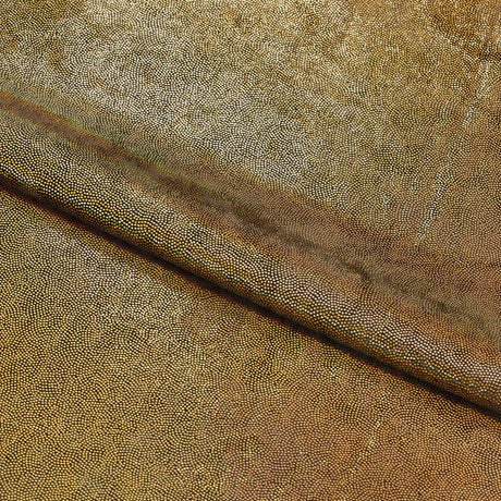 Foiled Stretch Velvet Fabric
