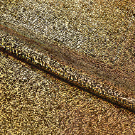 Glorious Foiled On Stretch Velvet Fabric - Polyester Spandex Fabric, Foiled Stretch Velvet, 56" Width, 290 GSM, 4-Way Stretch (1 Yard)
