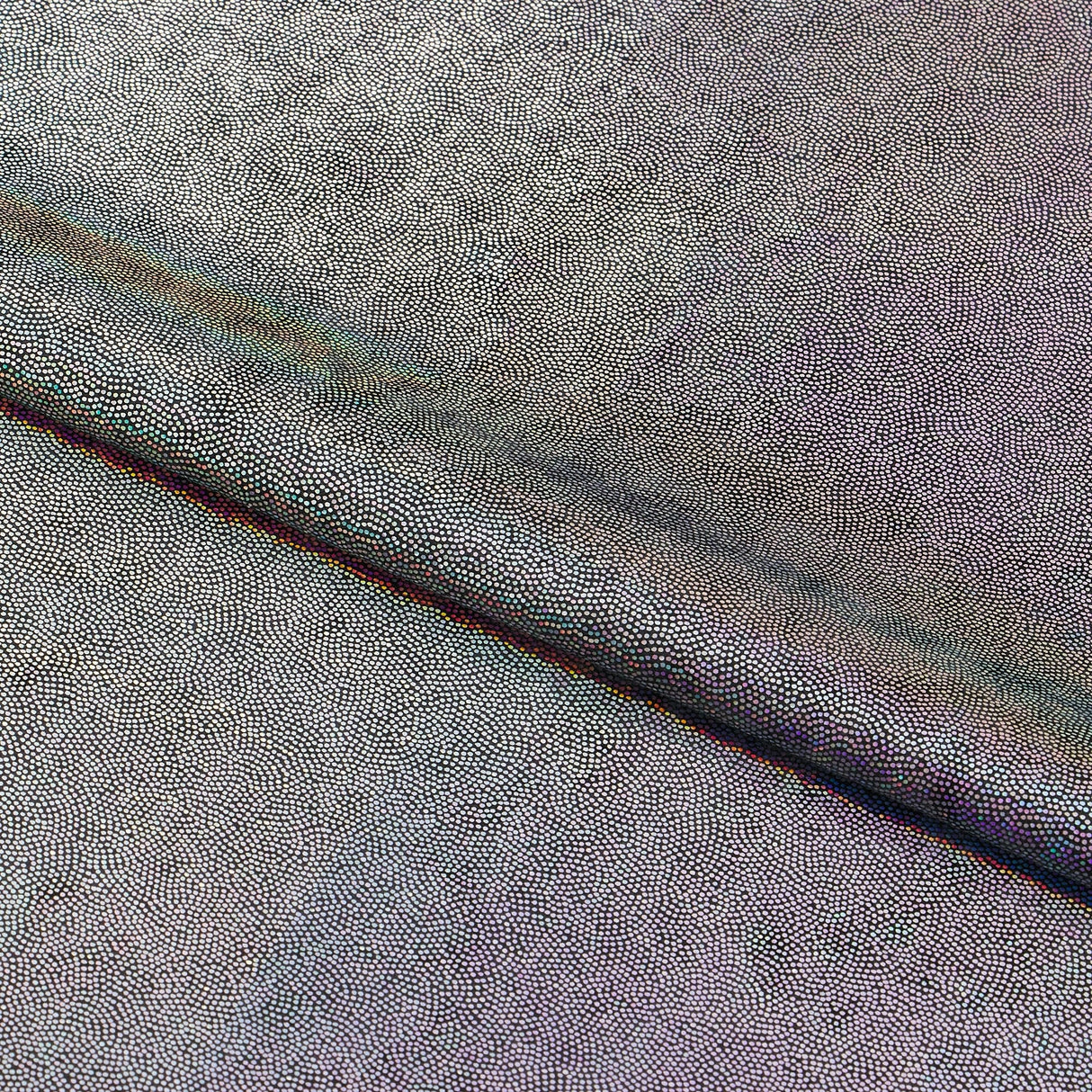 Foiled Stretch Velvet Fabric