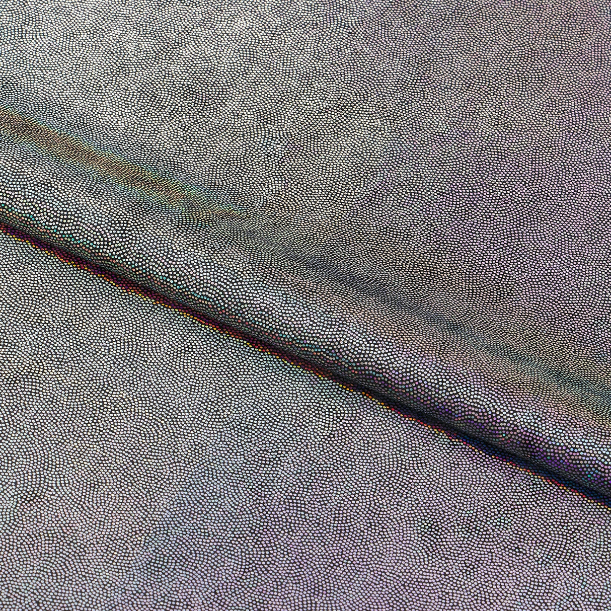 Glorious Foiled On Stretch Velvet Fabric - 4-Way Stretch Polyester Spandex, Foiled Shimmer, 56" Width (1 Yard)