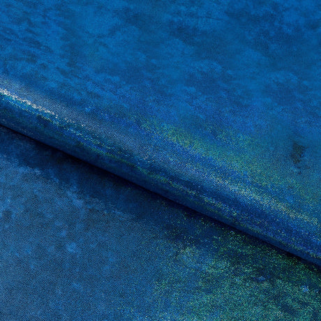 Foiled Stretch Velvet Fabric