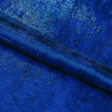 Foiled Stretch Velvet Fabric