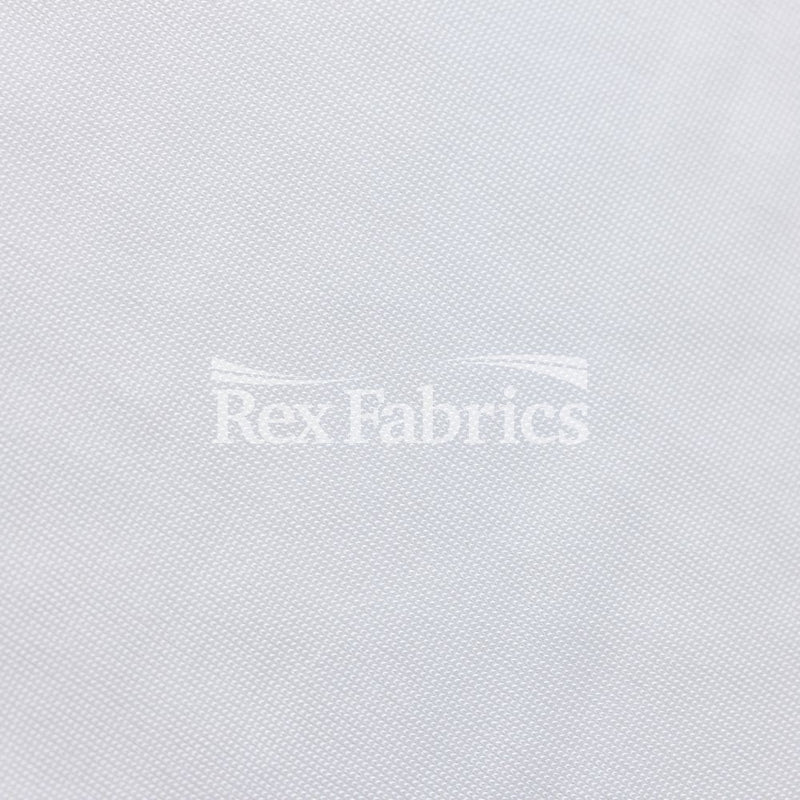 Glossy Flow Polyester Spandex Fabric - White, Solid, 58/60" Width (1 Yard)