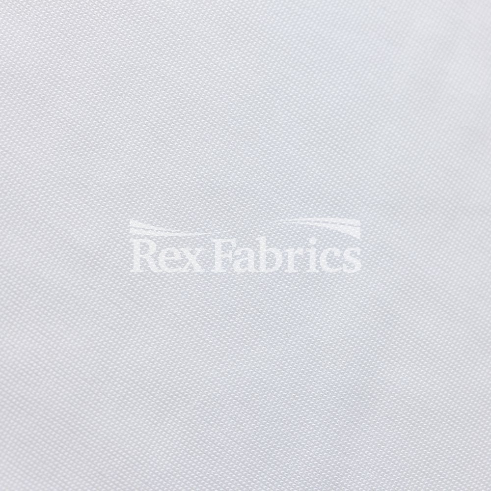 Glossy Flow Polyester Spandex Fabric - White, Solid, 58/60" Width (1 Yard)