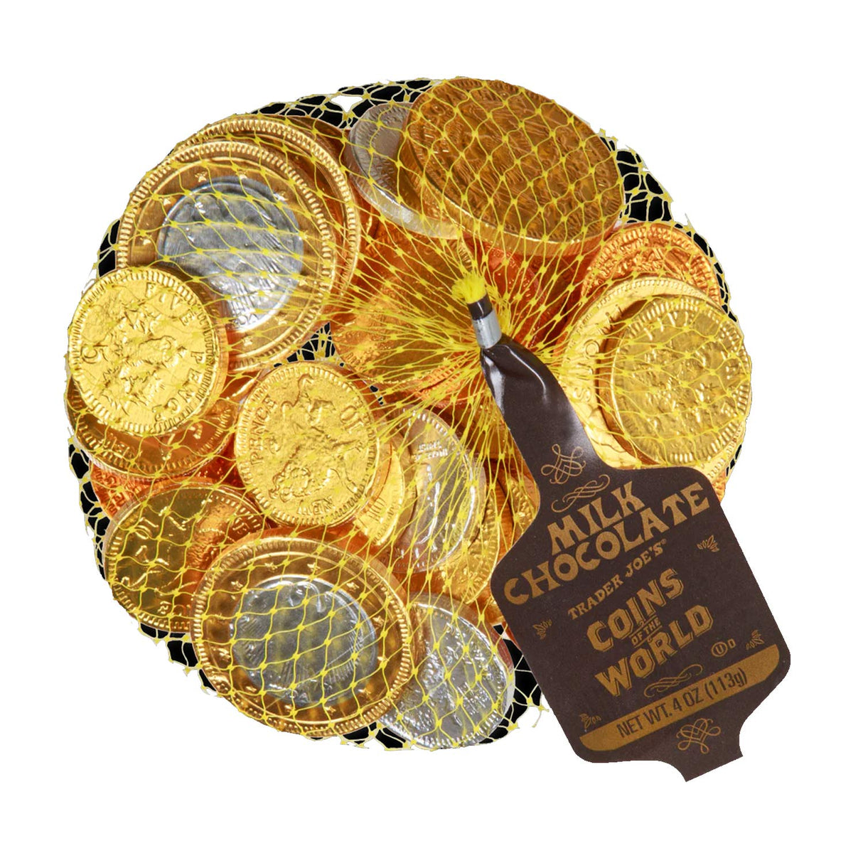 Trader Joe's Globally-Inspired Treats Coins of the World 4 Oz