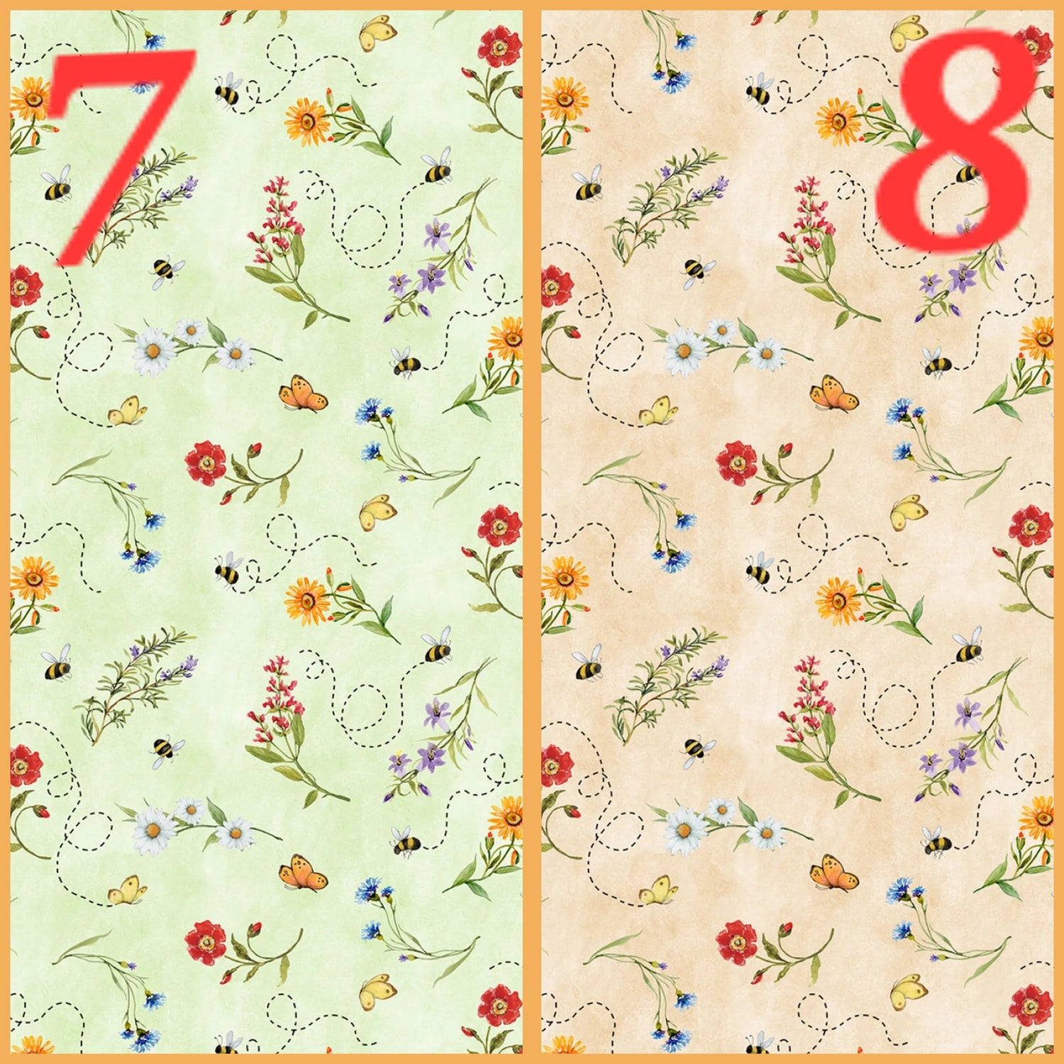 Quilting Cotton Gnome and Garden by Susan Winget