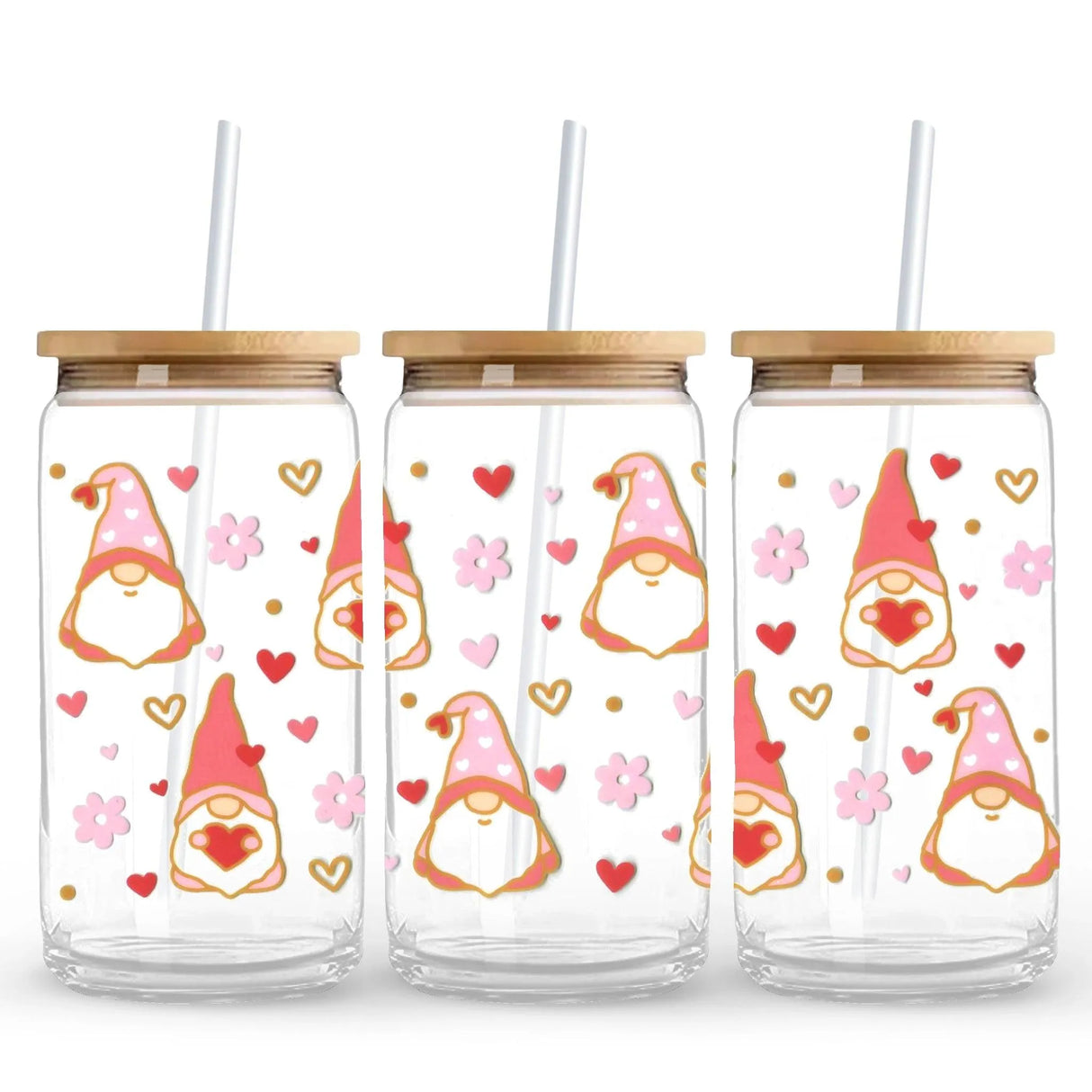 UV DTF Wrap - Gnomie Love (9.7" x4.3")