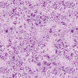 Cotton Print Fabric Go with the Flow Burst Medium Purple 44/45"