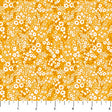 Cotton Print Gold Flora Vista Pocket Posies Fabric
