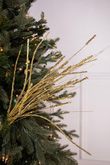 31 Inch Grass Berry Spray – Elegant Green Texture for Festive Christmas Styling