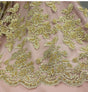 Beaded Corded Bridal Lace Fabric 51" Wide