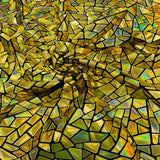 Stretch Velvet Metallic Foil Fabric