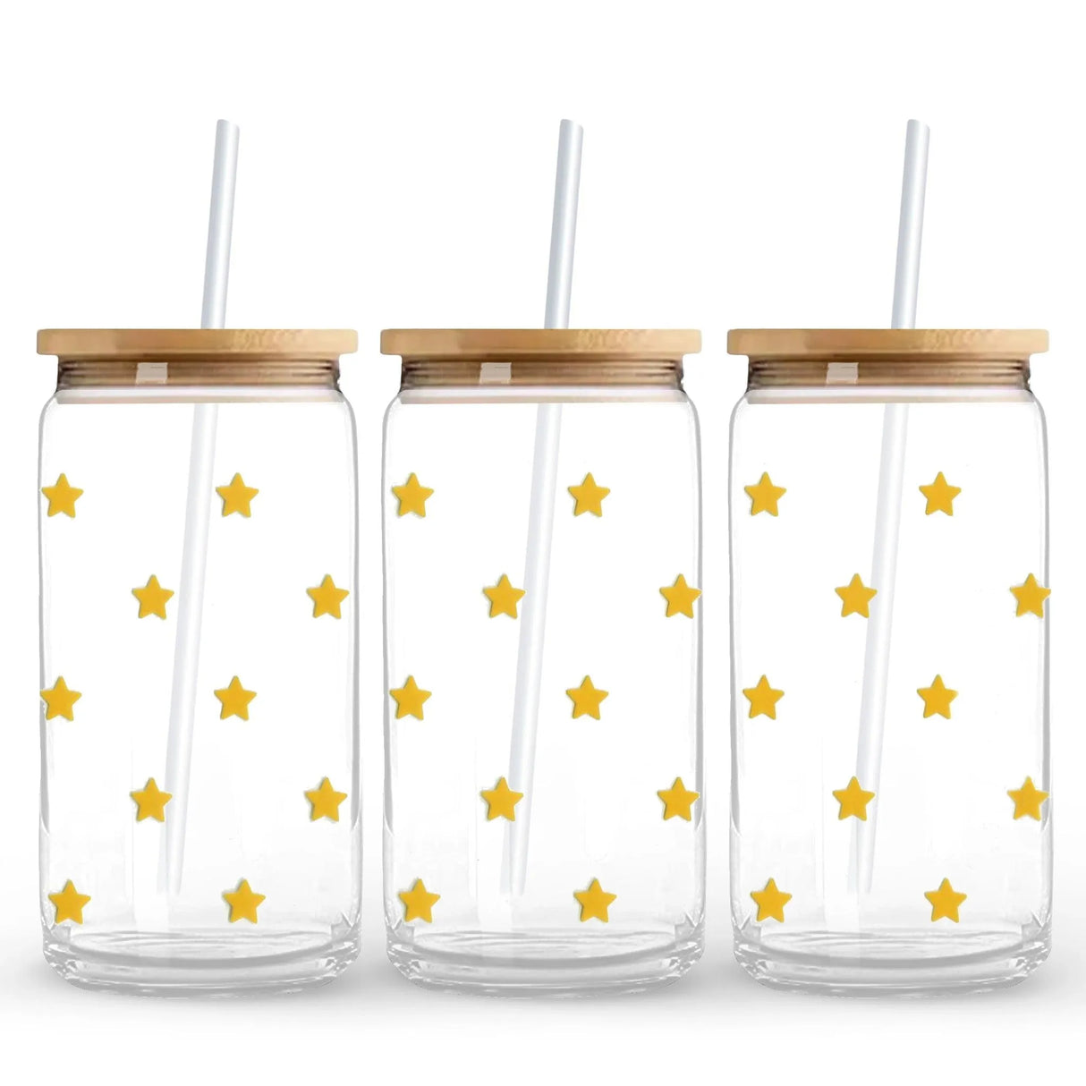 UV DTF Wrap - Gold Stars (9.7" x4.3")