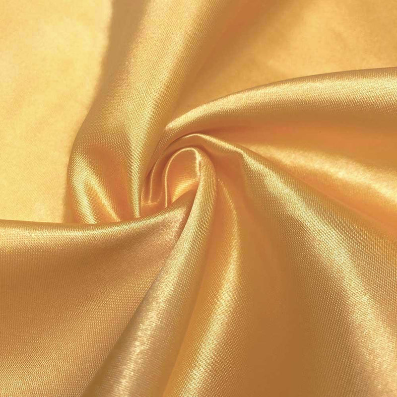 Gold Bridal Satin Fabric,