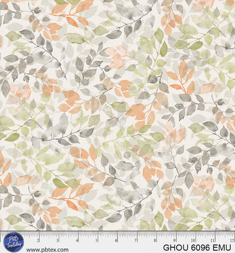 Cotton Fabric Golden Hour Earth Multi Allover Vines 44/45"