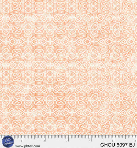Cotton Print Golden Hour Earth Toned Tiled Geo Fabric 44/45