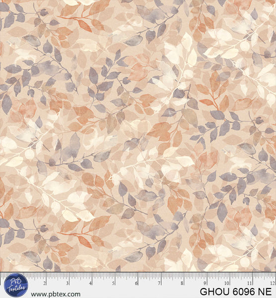Cotton Fabric Golden Hour Natural Allover Vines 44/45"