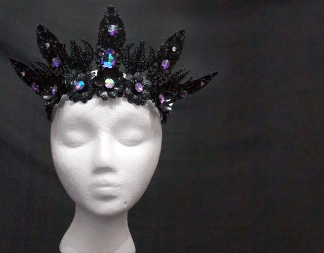 The Duchess of Devonshire - Jeweled Dark Crown