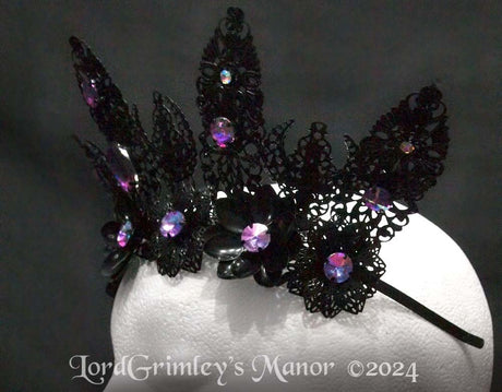 The Duchess of Devonshire - Jeweled Dark Crown