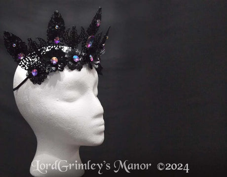 The Duchess of Devonshire - Jeweled Dark Crown