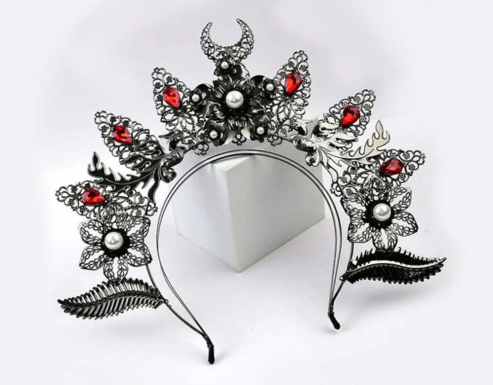 The Dark Princess - Jeweled Dark Tiara