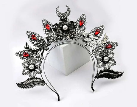 The Dark Princess - Jeweled Dark Tiara