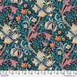 Quilting Cotton Golden Lily Teal William Morris