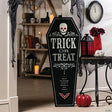 Gothic Halloween Coffin Sign