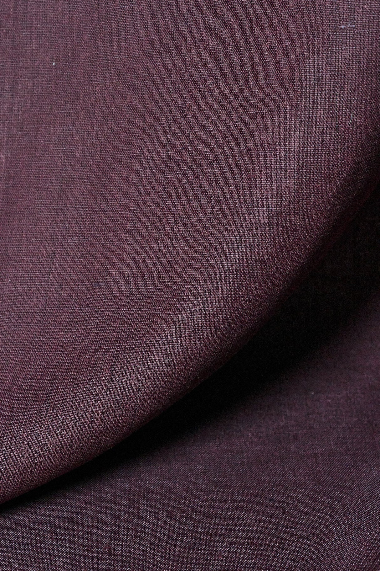 1 Yard Grape Linen Silk Blend Fabric Midweight Woven Soft Flat Finish 54" Width