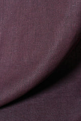 1 Yard Grape Linen Silk Blend Fabric Midweight Woven Soft Flat Finish 54" Width